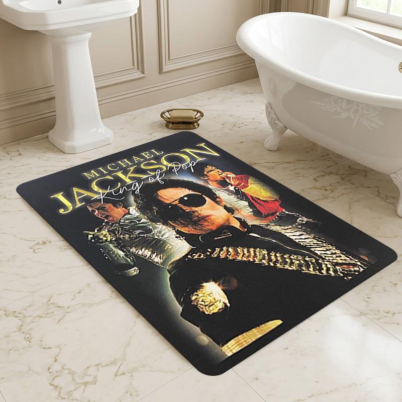 Michael Jackson Dangerous Living Room Nonslip Area Rug Soft Carpet For Bedroom Gameoom Playroom Sofa Office Home Decor Doormat