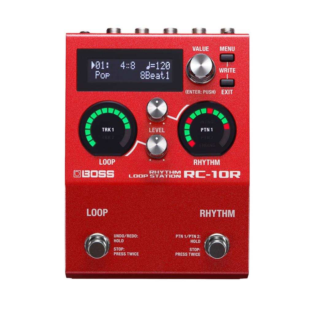 BOSS Rhythm Loop Station 280 rhythm 16 drum simple loop station and drum machine RC-10R Looper patterns, built-in kits, operation, all-in-one pedal.