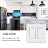DS-122-S 2 Gang Alexa&Google Connect WiFi Hands-Free Voice Control US Standard Wall Switches Tuya Smart Home Products Devices