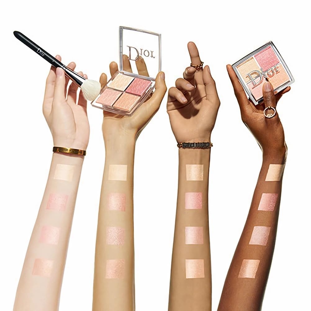 Dior Палетка для сияния лица Backstage Rose Gold 10 г Пудра для лица Румяна Косметика Подарок на день рождения В комплекте: []DIOR #004