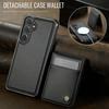 CaseMe Mobile Cover for Samsung S24 S25 Edge Strong Magnetic Kickstand Flip Cover for samsung galaxy S16 Detachable Back Case