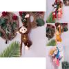 Cartoon Monkey Doll With Sound And Window Curtain Design