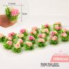 22 шт./комплект Разноцветные DIY Декор для Мини-сада Пластиковые Ландшафтные Травы для Варгейма
