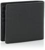Hills Polo Bifold Wallet Bifold Black [Beverly Club] (Taiga Leather)