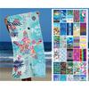 70x140 Beach Towel Set Ultra Soft Microfiber Printed Absorbent Towel Quick Drying Super Absorbent Beach Towels For Summer Travel Pool Spa Gym