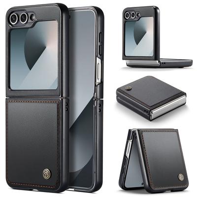 Для Samsung Galaxy Z Flip 6 5G, Чехол-книжка для телефона Flip6, Полнотелый чехол, Ультратонкий, Ударопрочный, Поддержка беспроводной зарядки