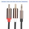 Шнур динамика, кабель, аудиолиния, кабель для сабвуфера компьютера Телефон 2-в-1 для динамика ПК Ноутбук для сабвуфера