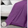 Flat Sheet - Purple - 240x300 Cm - 100% Cotton - 2 People - Machine Washable