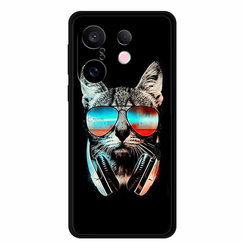 Для Vivo S30 Pro Mini Чехол Роскошный Мультяшный Рисунок Крутой Мягкий Силиконовый Чехол для Телефона для Vivo S30 Pro Mini 5G Защитные Чехлы