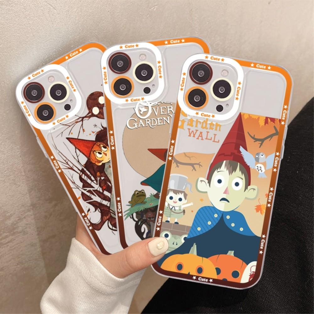 Чехол для телефона с рисунком O-Over the G-Garden W-Wall для iPhone 15 11 12 13 14 Mini Pro Max XR X XS, прозрачный чехол из ТПУ