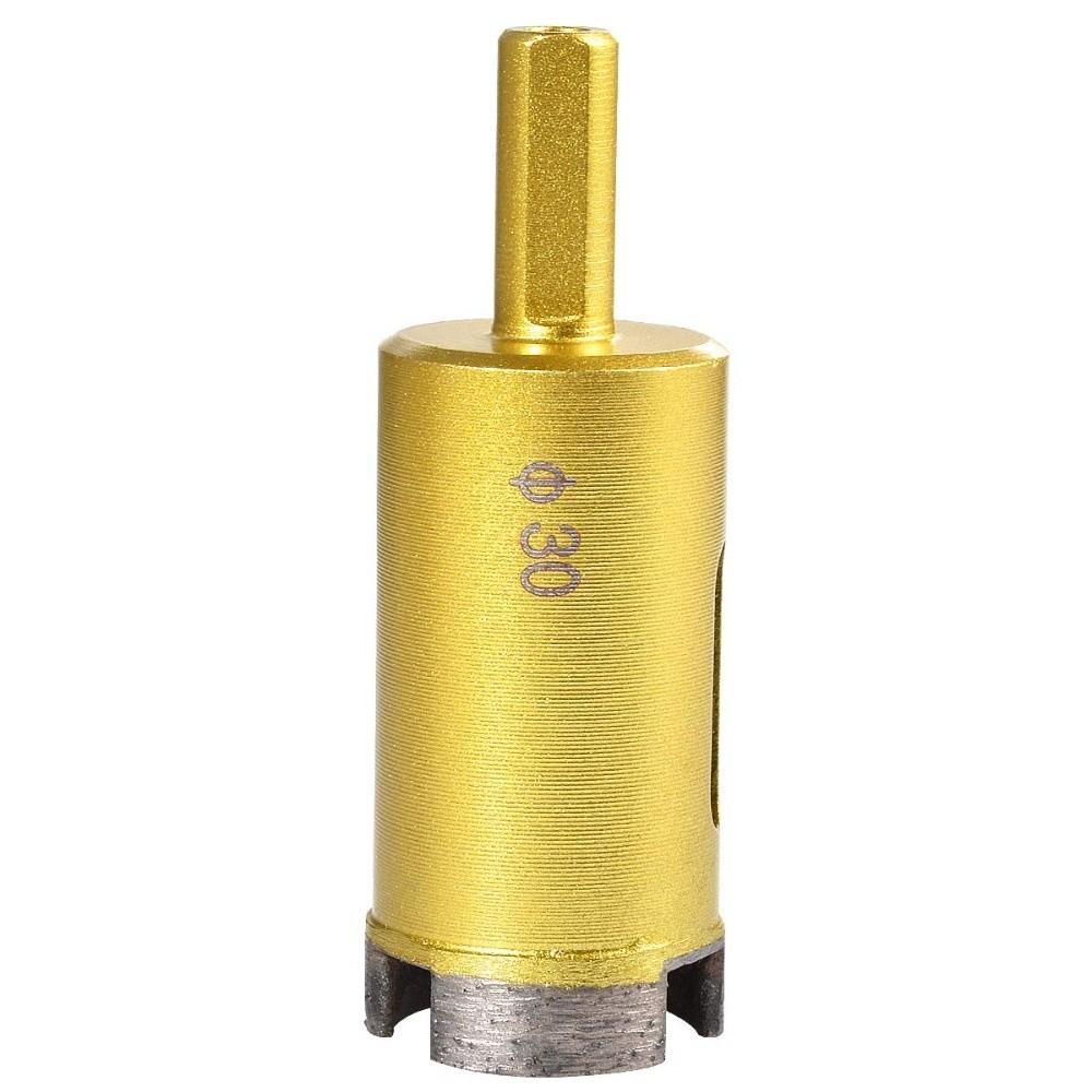 16mm 5/8 Inch Diamond Drill Bit 10mm(0.39in) Shank Core Drill Bit For Drilling Marble