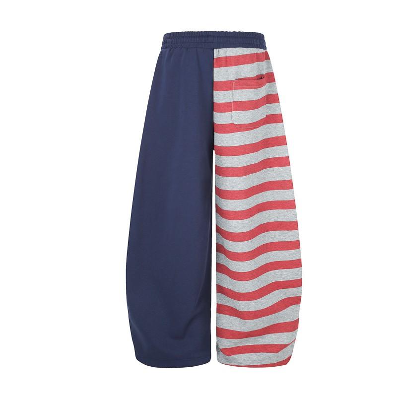 Magic Bear American Retro Street Sweatpants Loose Wide Leg Pants Teens