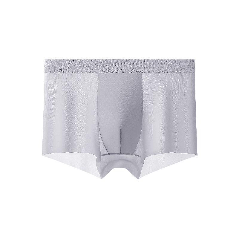 Мужские боксеры с кордицепсом и ледяным шелком - Дышащие, бесшовные, быстросохнущие, охлаждающие летние трусы