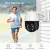1080P Wi-Fi PTZ уличная IP-камера двустороннее аудионаблюдение 4-кратный цифровой зум красочное ночное видение высокоскоростная купольная беспроводная PTZ-камера домашней безопасности
