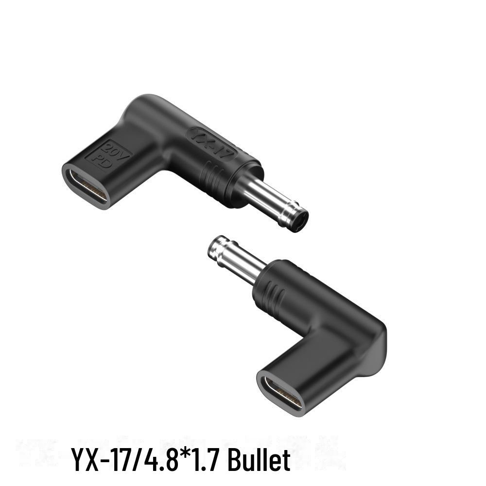 Универсальный адаптер Type-C - DC 20 В для ноутбуков Dell, HP, Lenovo, Asus