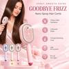 Electric Air Cushion Massage Spray Comb, Hair Brush With Water Spray, Self-Cleaning Anti-Tangle Anti-Static For Frizzy Hair