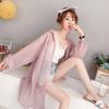 2025 Women's Summer Hooded Sunscreen Cardigan - Lightweight, Mid-Length