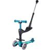 Самокат 3в1 Micro Mobility Deluxe Plus голубой для детей