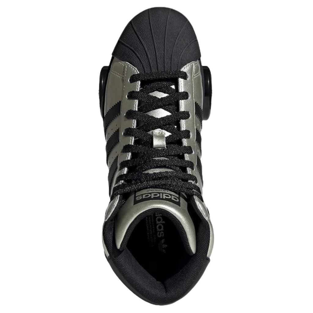 Adidas Originals Superstar 82 Roller Versatile Comfortable Lifestyle Casual Shoes Women Sneaker Metallic-Silver JS4041