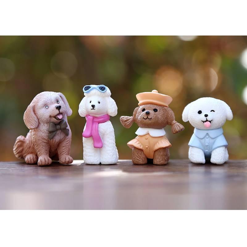 Corgi Inu Shiba French Bulldog Action Figure Model Toy For Kids Room Decoration