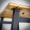 H-type leg 79x71 BLACK