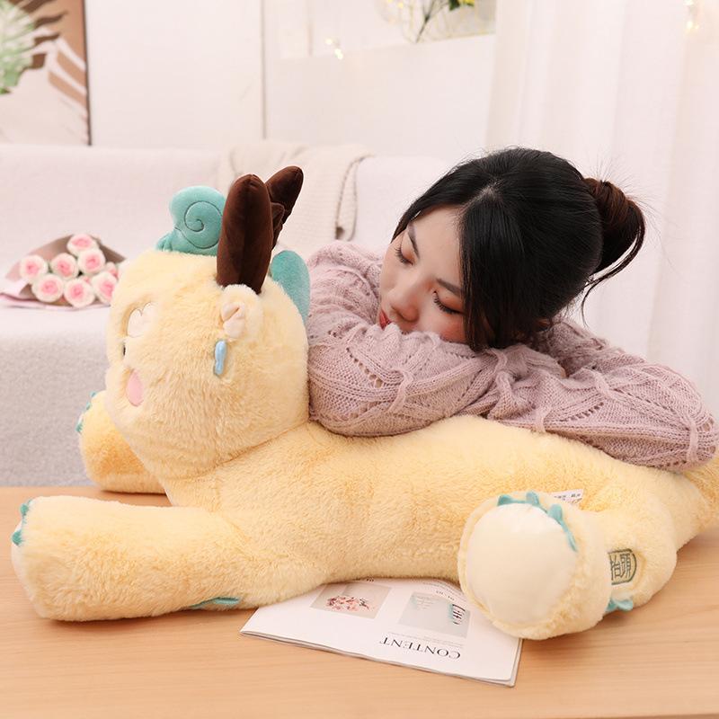 Dragon Year Mascot Doll Dragon Doll Girl Sleeping Pillow Plush Toys Annual Meeting Gift Doll