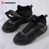 BAASPLOA Зимние мужские кроссовки Кожаная повседневная модная водонепроницаемая спортивная обувь для мужчин Плюшевые теплые мужские кроссовки Нескользящая уличная повседневная спортивная обувь