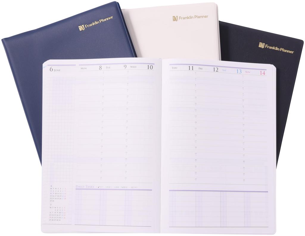 Franklin Planner Organizer "7 Habits" Business Weekly, January 2026 Start, A5, Navy, 86532