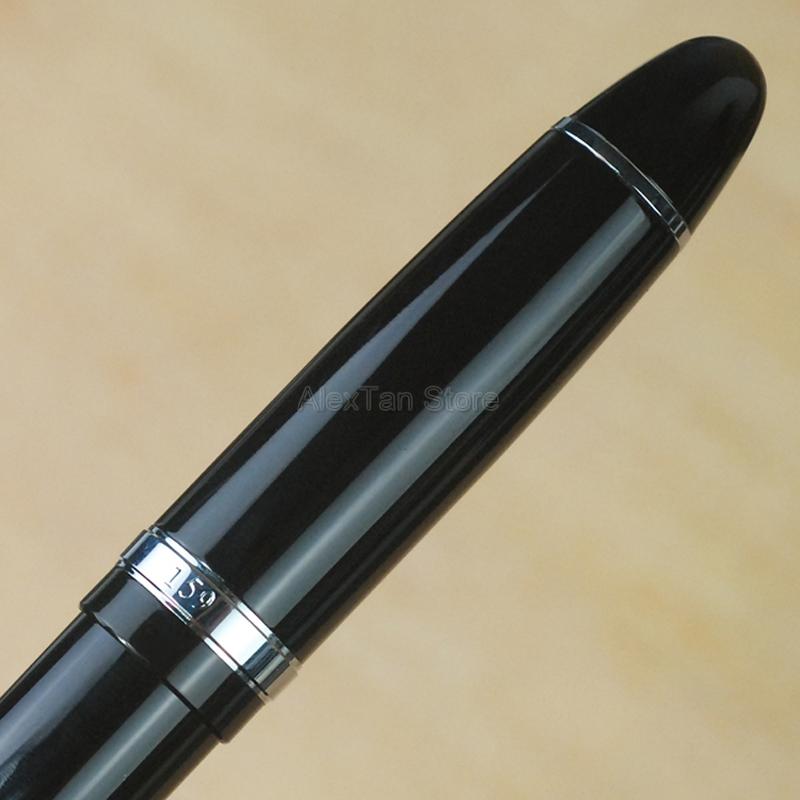 Jinhao 159 Большой Металлический Роллерный Шариковый Гелевый Капиллярный Карандаш Серебряный и Золотой Зажим Ручка Пишущая Для Школы и Офиса Многоцветный
