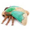 ZHONGXIN MADE Realistic Green Spiny Moth Plush Toy Soft and Unique Insect Plush Toy Design! -