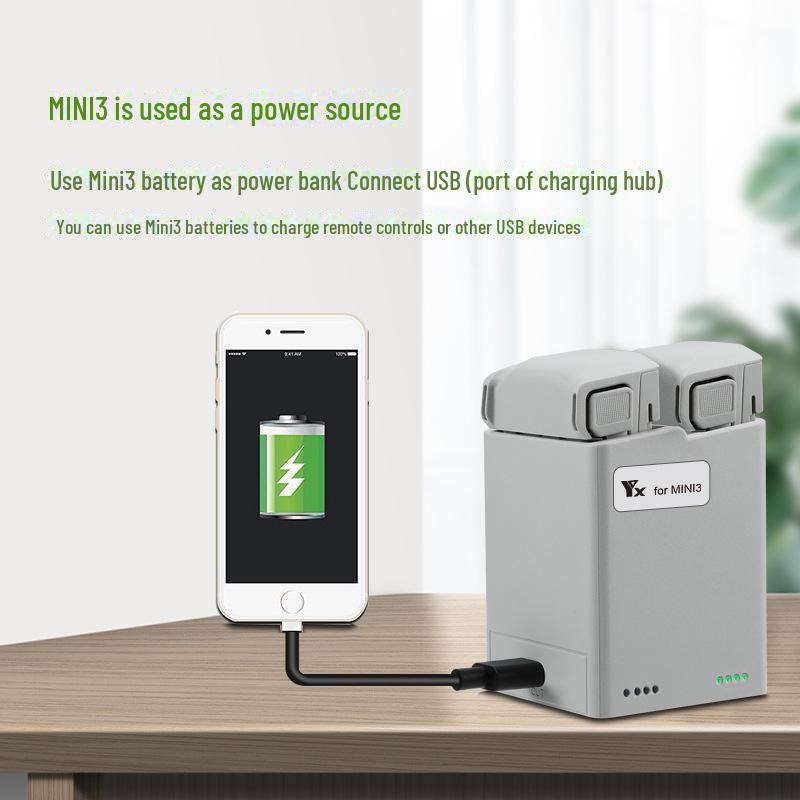 DJI MINI3 Pro Двусторонняя зарядка через USB Power Bank