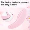 1/2Pcs Eyelash Separator Comb Foldable Handle Lash Separator Tool Stainless Steel Teeth Eyelash Separating Brush Mascara