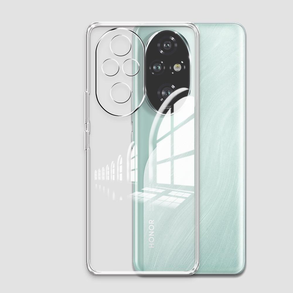 Чехол для Honor 200 Pro, прозрачный силиконовый мягкий чехол для телефона Honor200, прозрачный защитный противоударный чехол для Honor 200 LiteFunda