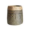 Woven Basket Storage Basket Handmade Straw Clutter Storage Basket Garden Basket