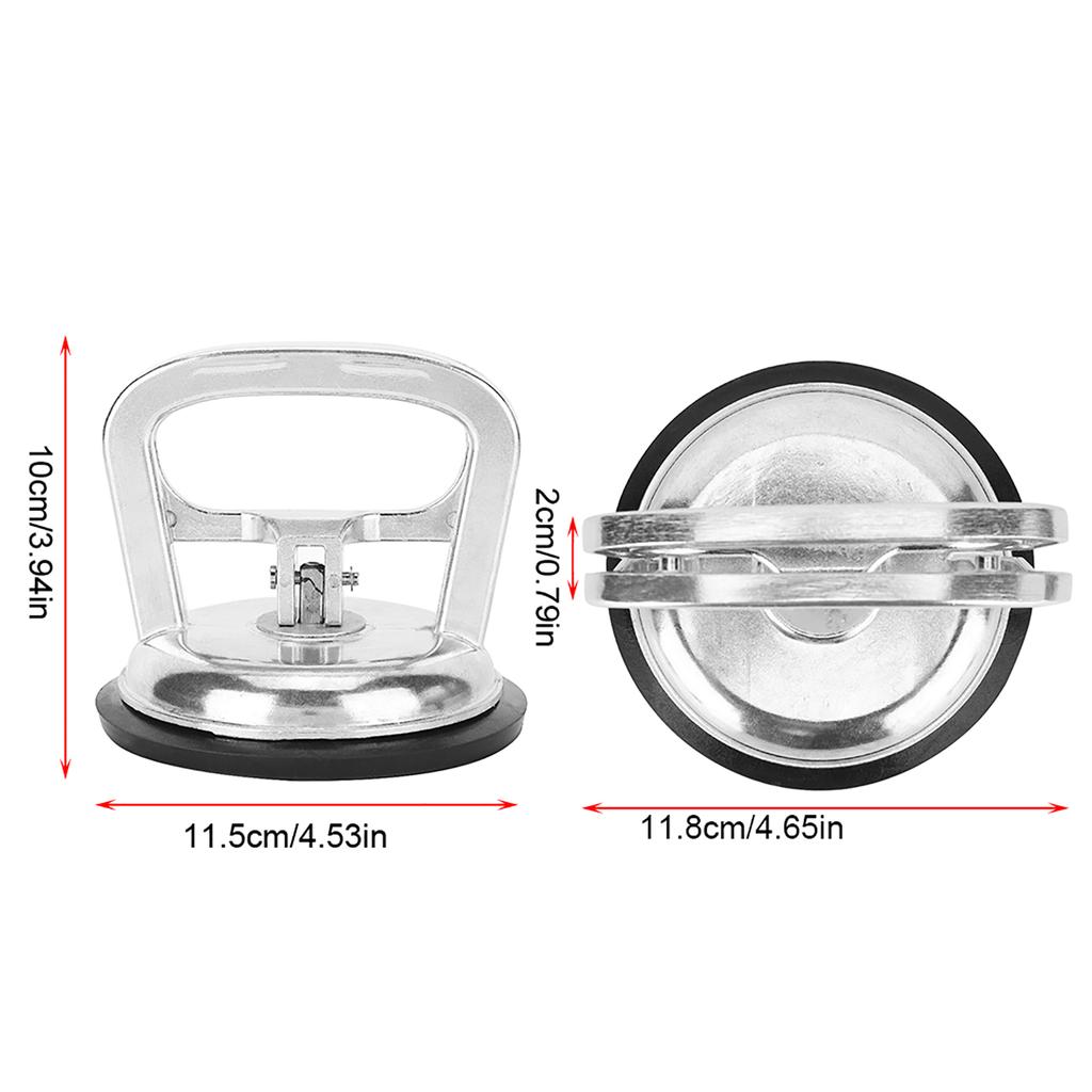 Большая площадь сильной присоски Инструмент для ремонта вмятин на кузове автомобиля Ремонт кузова автомобиля(Серебряный)