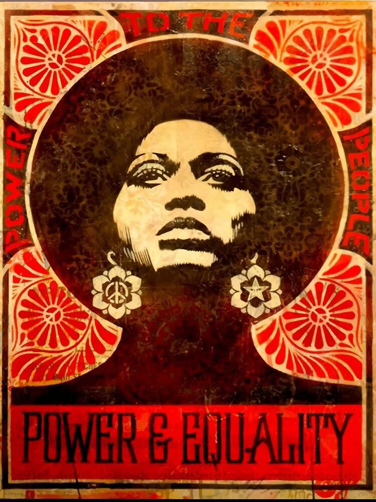 Black Panther Angela Davis poster 1971 Relaxed T-Shirt