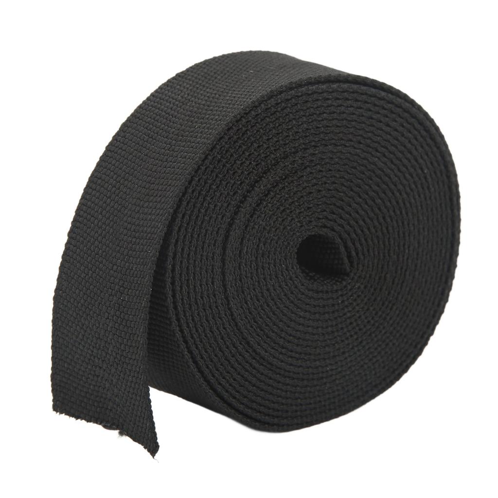 Fiberglass Heat Sleeve 16MM Black Expandable Heat Shield Sleeve For Car Oil Pipe Cable 7.5m (25FT)