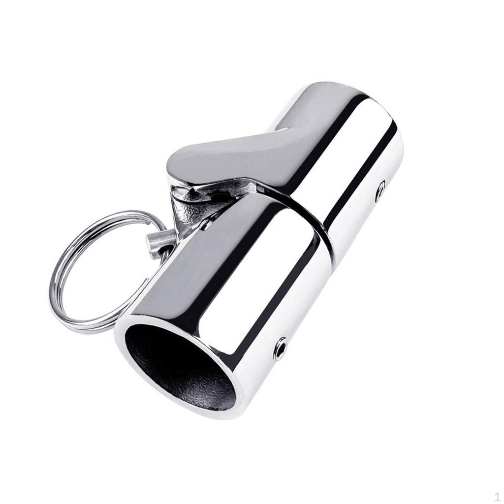 Boat Deck Hinge Assembly, Railing Pipe Connector, Stainless Steel Fittings, Folding Swivel