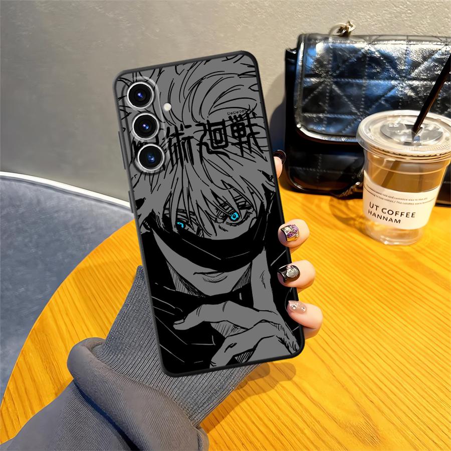 Аниме Чехол для Samsung Galaxy A22 A23 A35 A41 A16 A21s A12 A13 A51 A52 A33 A34 A24 A31 A54 A71 A14 A15 A72 A73 Задняя Крышка Телефона