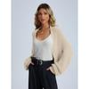 Women's Autumn and Winter Wool Sunscreen Cardigan Long-sleeved Knitted Jumper