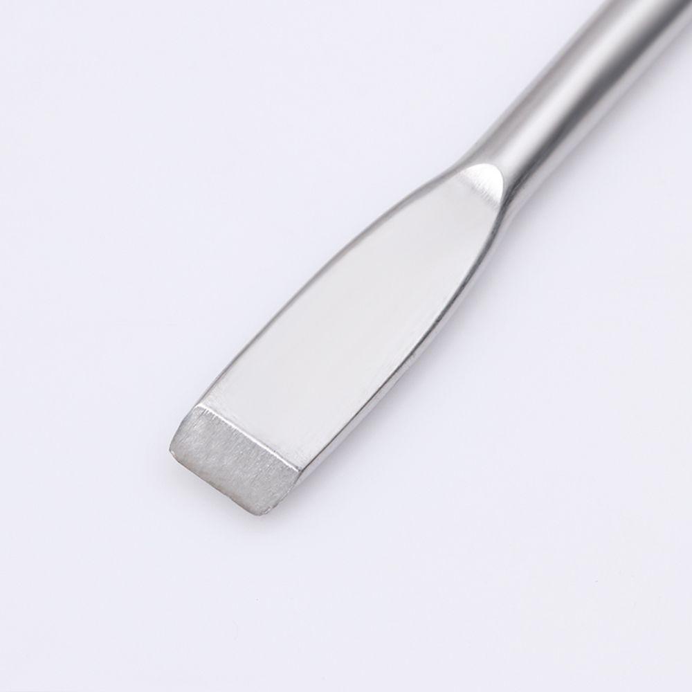 Женский антискользящий инструмент для удаления УФ-геля, пушер, нержавеющая сталь, двусторонний