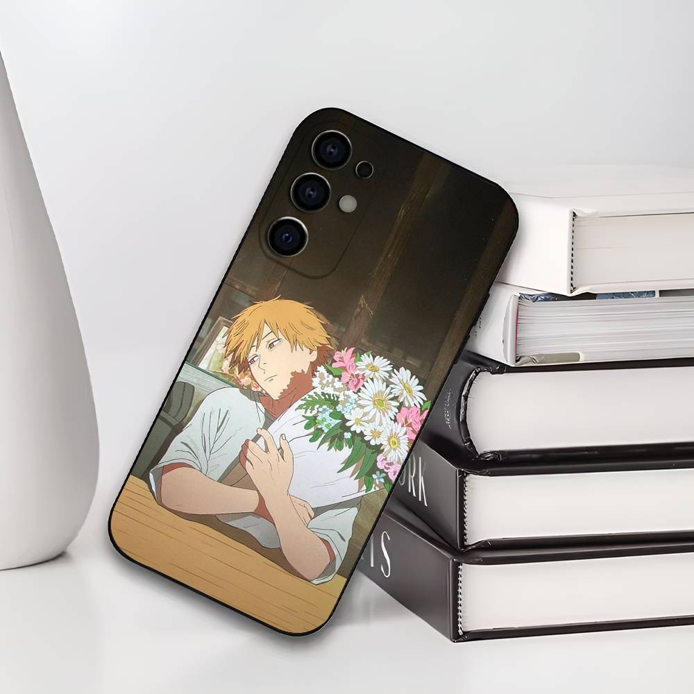 Чехол для телефона Denji C-Chainsaw-man, силиконовый, мягкий, для Samsung S25, S24, S21, S22, S23, S30, Ultra, S20, Plus, Fe, Lite