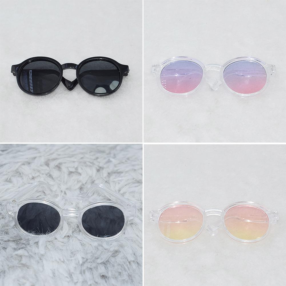 Для 10-сантиметровых хлопковых кукол очки милые пластиковые очки для кукол макарон BJD куклы игрушечные очки аксессуары