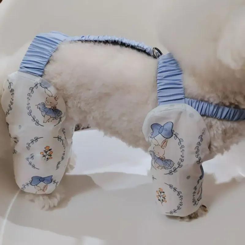 Breathable Dog Jumpsuit Summer Dust Proof Pet Clothes for Small Dogs Like Bichon Maltese