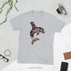 Haida Tlingit Коренной житель Северо-Западного побережья Орка Косатка Футболка винтажная Стирка Графический Повседневный Дышащий Эластичный Стильный