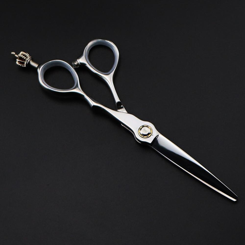 Профессиональные стальные 6-дюймовые ножницы для стрижки волос с корончатым подшипником, ножницы для стрижки волос, парикмахерские ножницы
