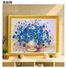 Namiki Trading Blue Small Flower Embroidery Kit Cross Stitch Kit Beginner Embroidery Cross Stitch Embroidery Stylish Craft Handmade Scandinavian