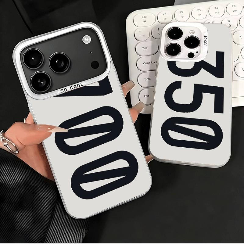 350 700 Модный противоударный чехол для телефона iPhone 17 Air 16 16E 15 Pro Max 14 Plus 13 Mini 12 Задняя крышка Защита от падения Fundas