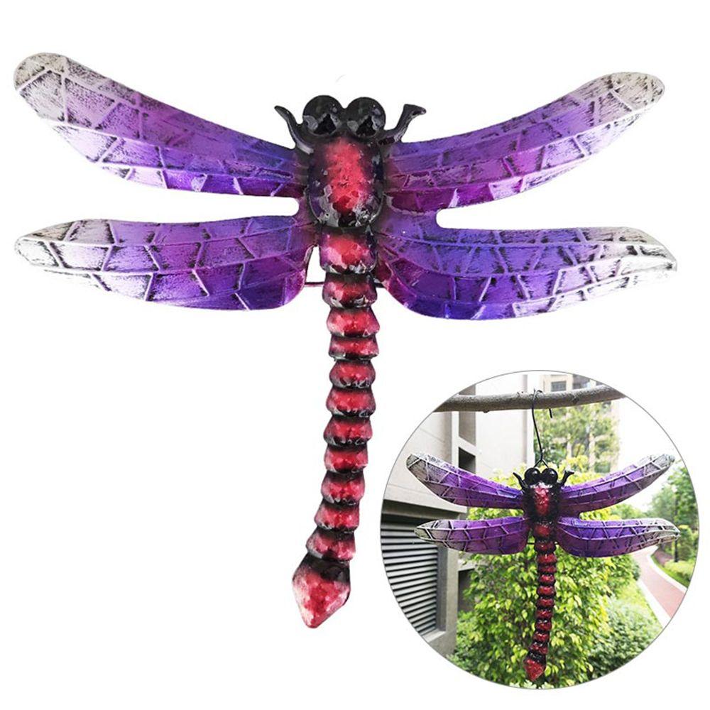 Креативные металлические изделия ручной работы, украшения в виде стрекоз, скульптуры, орнаменты, настенный декор