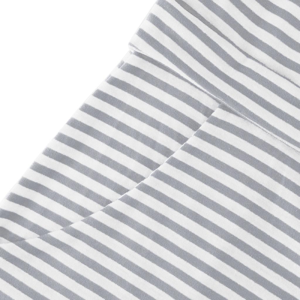 Женское повседневное модное сексуальное платье-туника в полоску с круглым вырезом и короткими рукавами